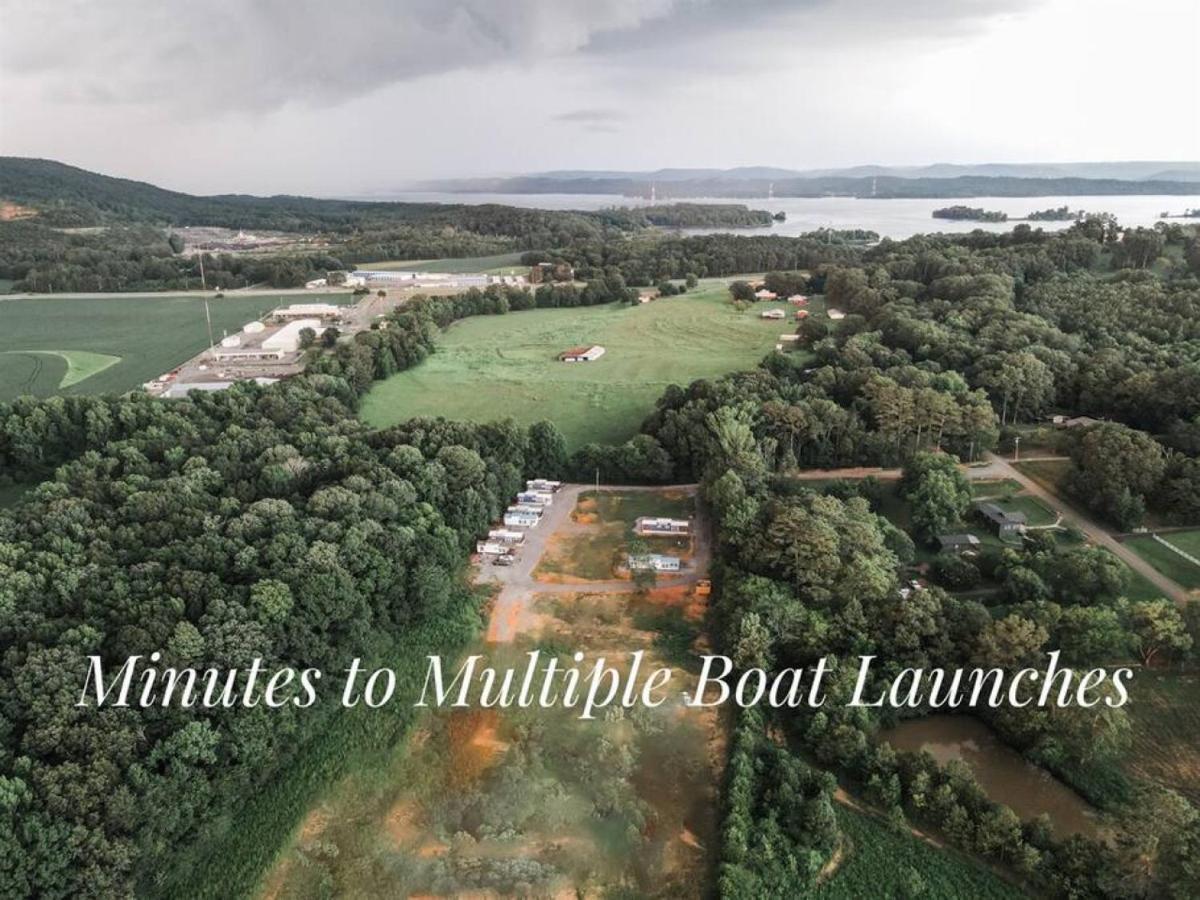 4 Heron Haus, Luxury Tiny House, Pet Friendly, Mins To Downtown Guntersville Zewnętrze zdjęcie